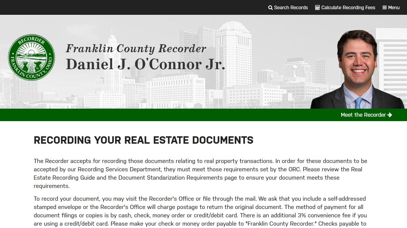 Franklin County Recorder - Real Estate